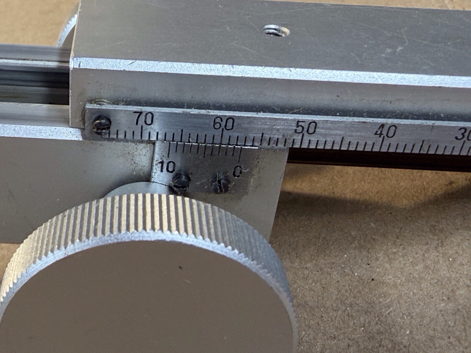 Precision Slide Mechanism -57mm Travel, Small Single Axis Movement