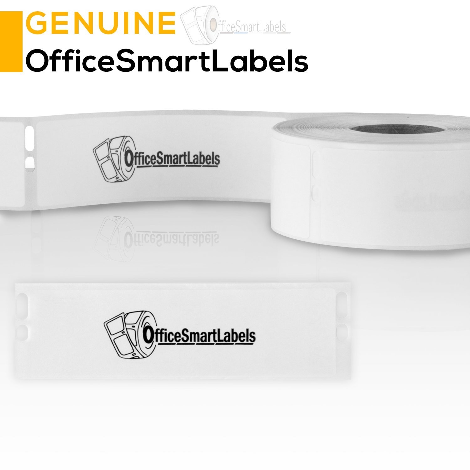 OfficeSmartLabels – 1″ x 1″ Multipurpose Labels, Compatible with 30332 (12 Ro…