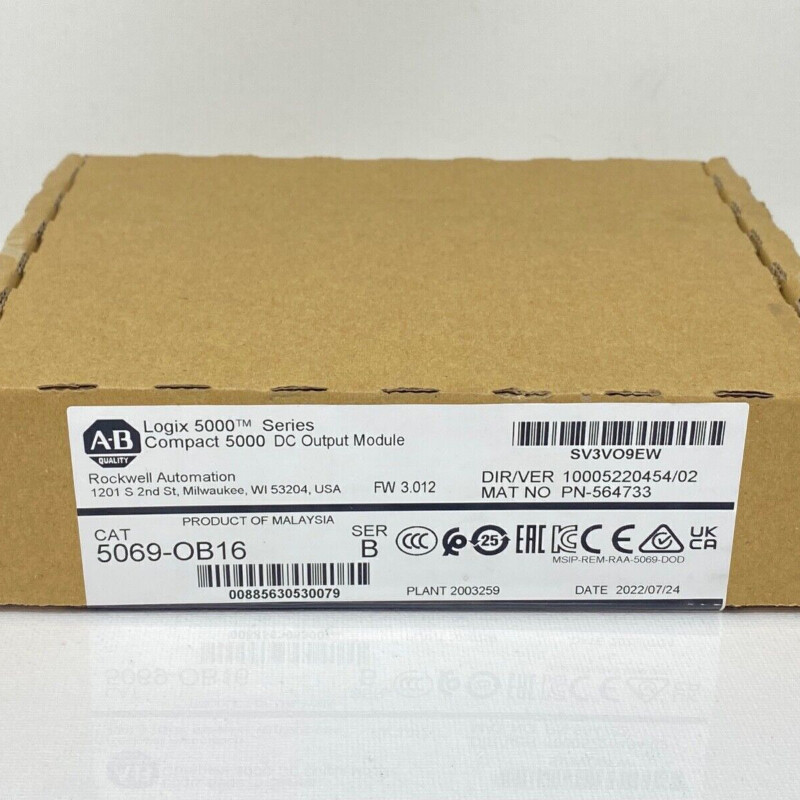 NEW Sealed Allen-Bradley 5069-OB16 Compact 5000 DC Output Module