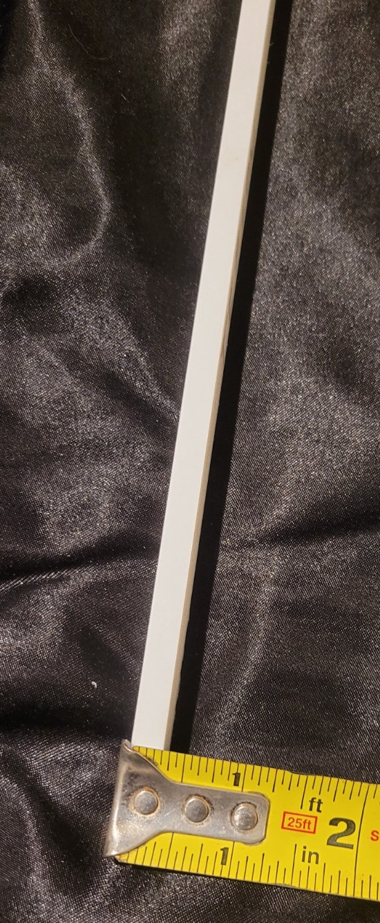 Teflon 1/4 x 1/2 x 12″ ( .250 x .500 x 12.000) INV#X-82