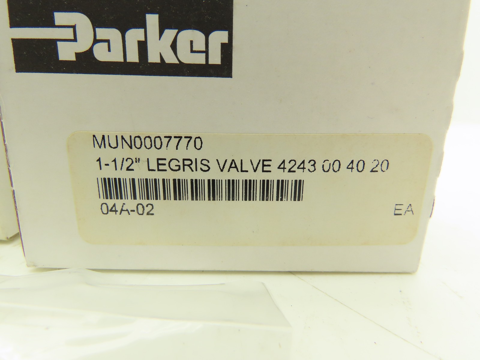 Parker KGVV0108 Axial Valve Seal Kit 7 Pieces Rebuild Kit 1-1/2″ Sealed Lot of 3