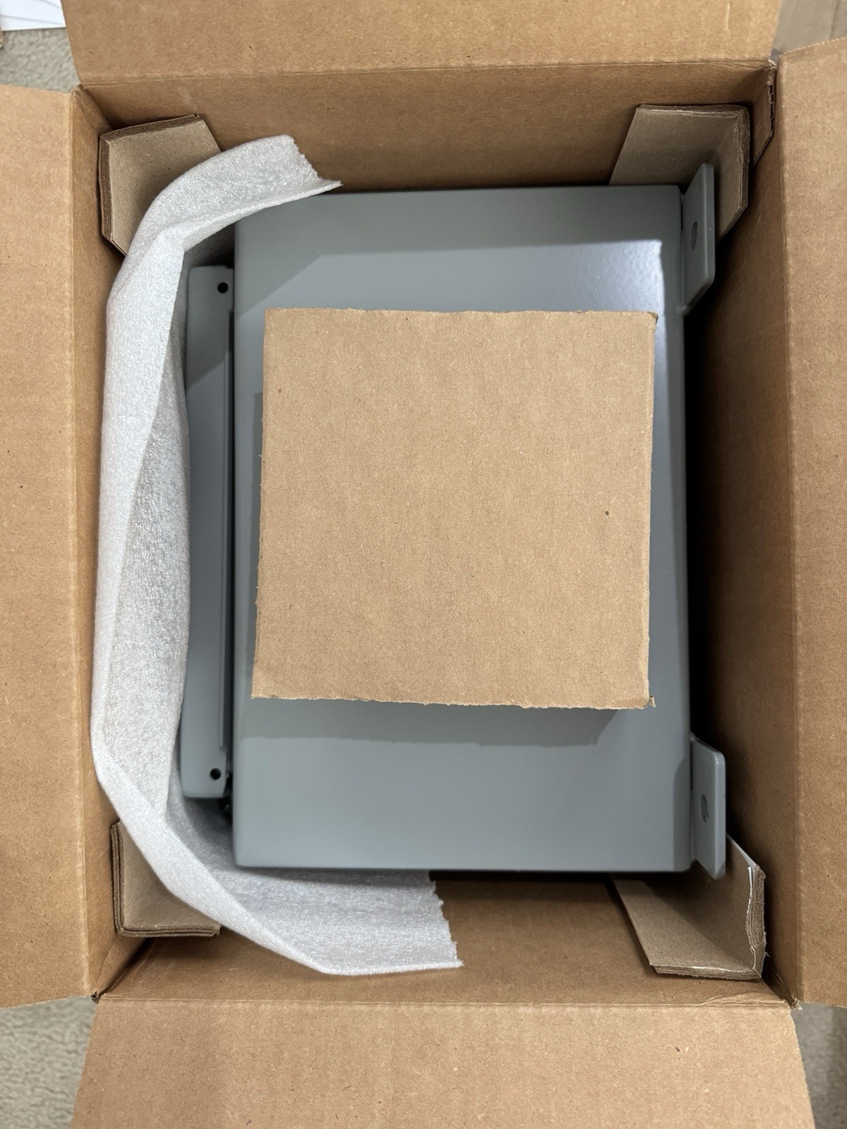 nVent Hoffman A161208LP Wall Mount Painted Enclosure w Clamps NEMA12 NIB