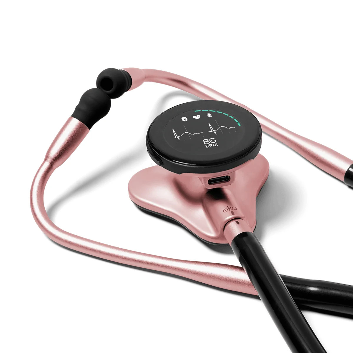 Brand New Eko CORE 500™ Digital Stethoscope- Rose Gold