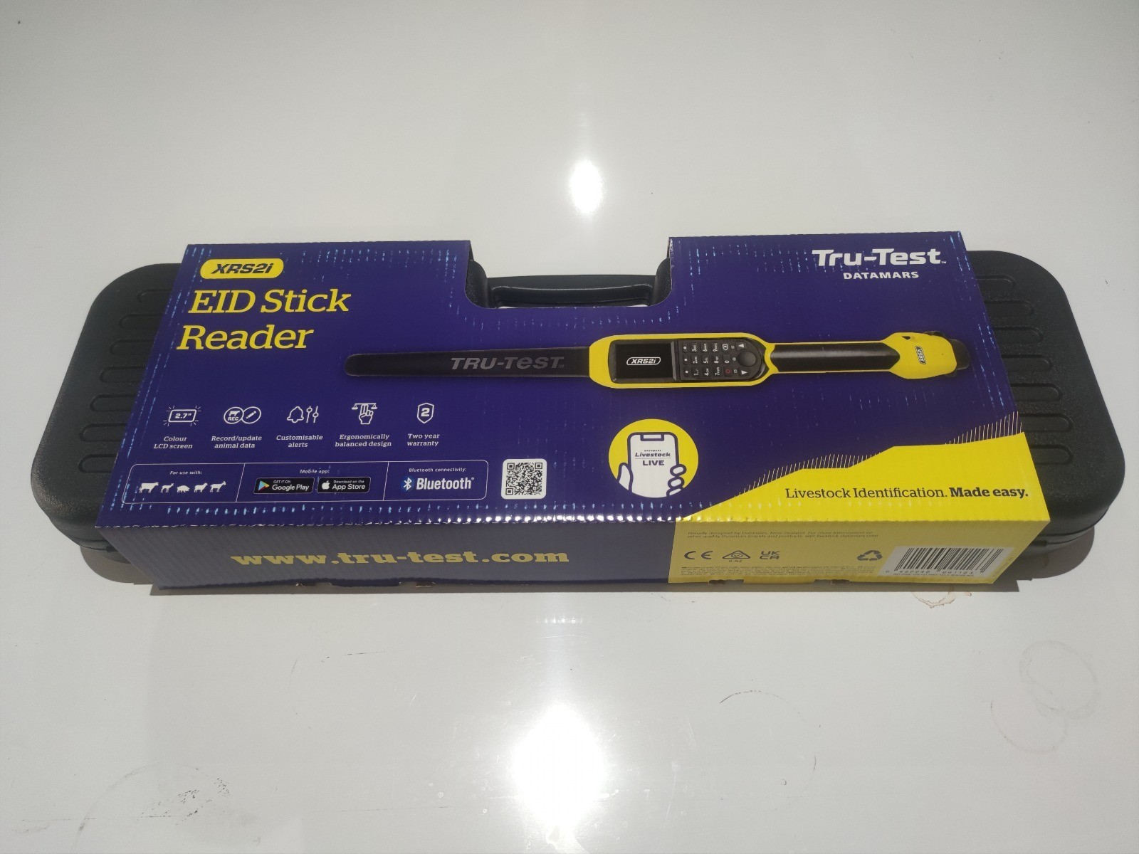 TRU-TEST XRS2i LIVESTOCK EID STICK READER NEW IN BOX RETAIL $2100 FREE SHIPPING