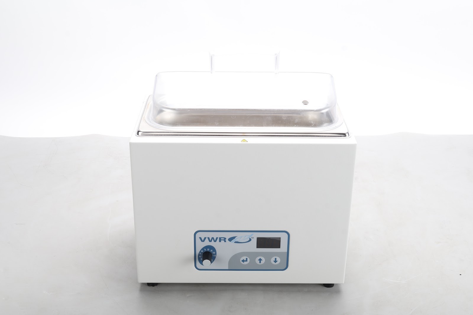 VWR 89032-214 Digital Heated Water Bath 5L With Power Cable, Bottom Pan, and Lid