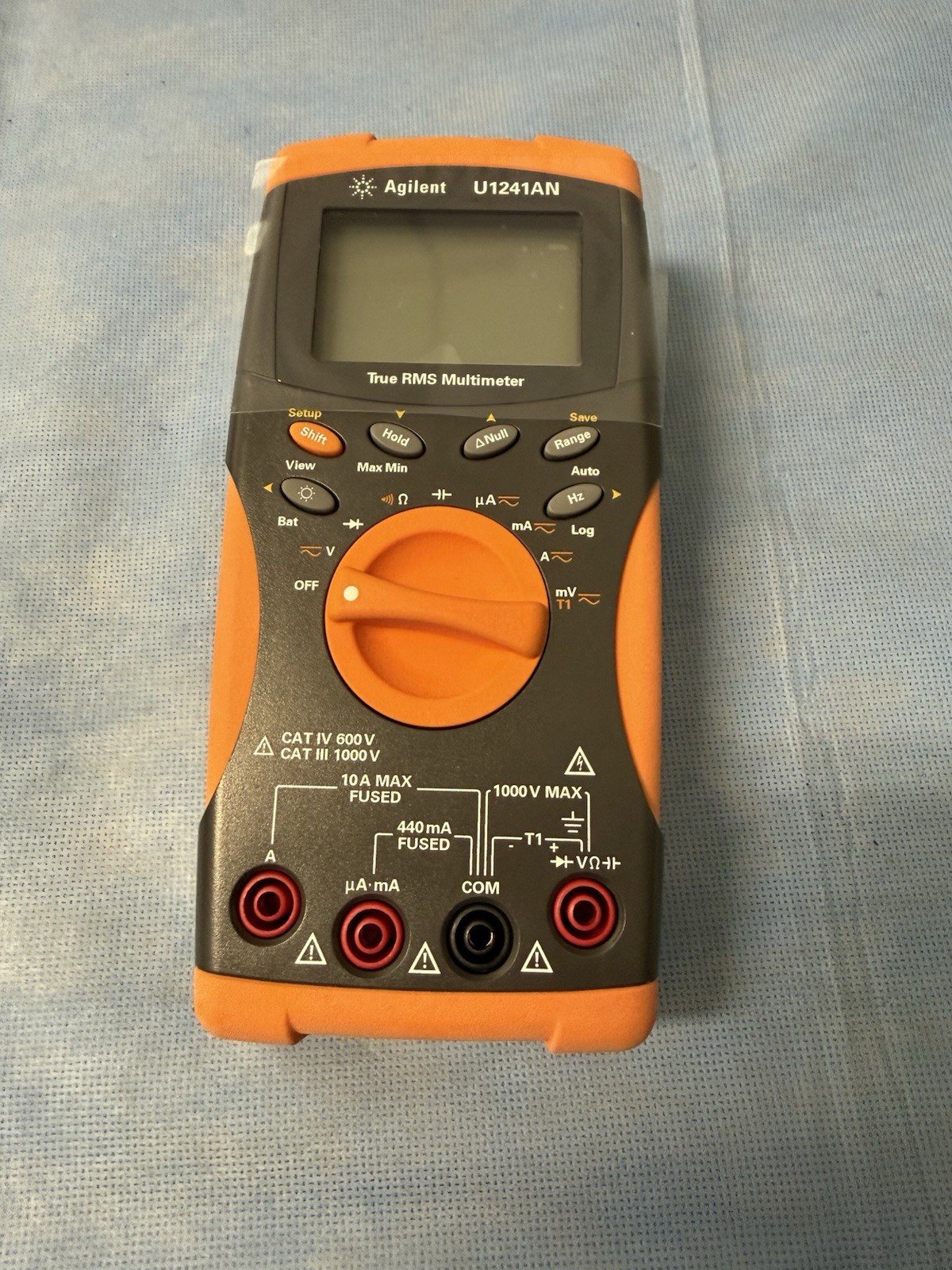 NEW AGILENT KEYSIGHT U1241AN TRUE RMS HANDHELD DIGITAL MULTIMETER NIB