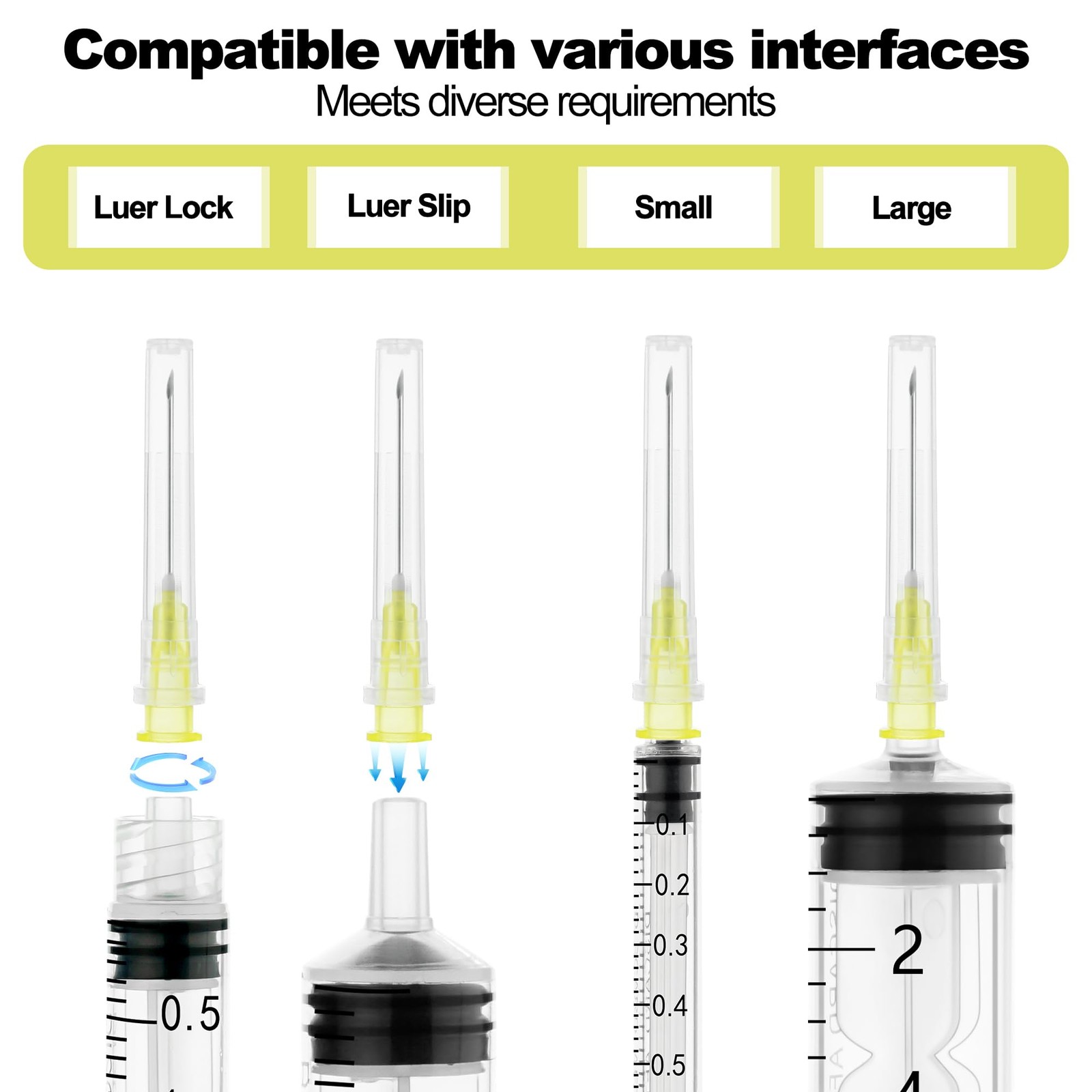 20Gauge 1Inch(25mm) Luer Lock Needle Lab Supplies Industrial Dispensing…