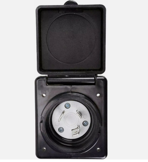 EPICORD RV060-B 30A 125V TWIST EASY LOCK POWER INLET *D7