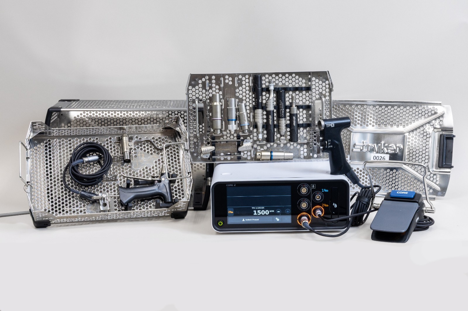 Stryker TPX Set with Core 2 System – Complete Set – Available at Simon Medical