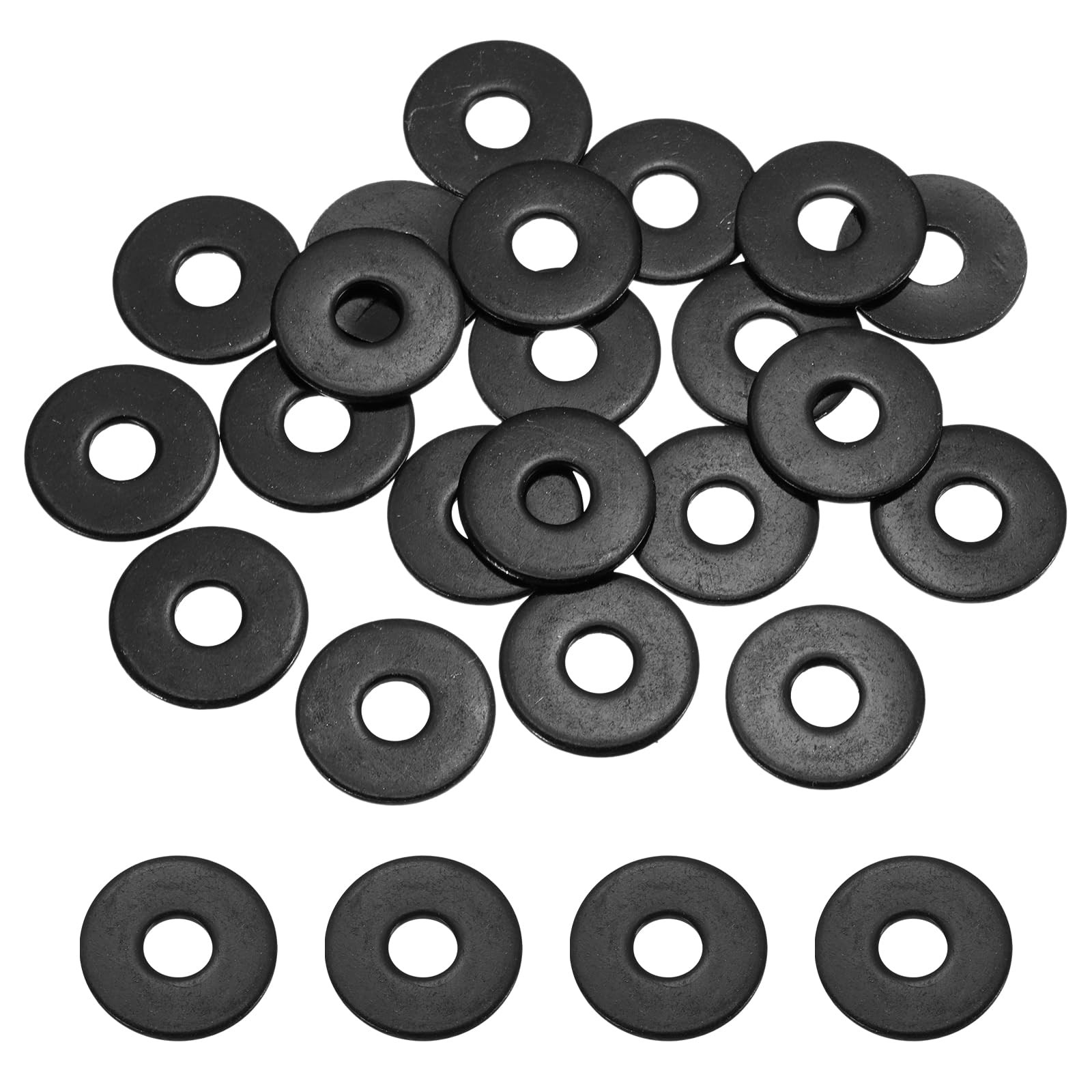 MECCANIXITY 20 Pcs M6 ID x 20 mm OD Flat Washers, 304 Stainless Steel Metal W…