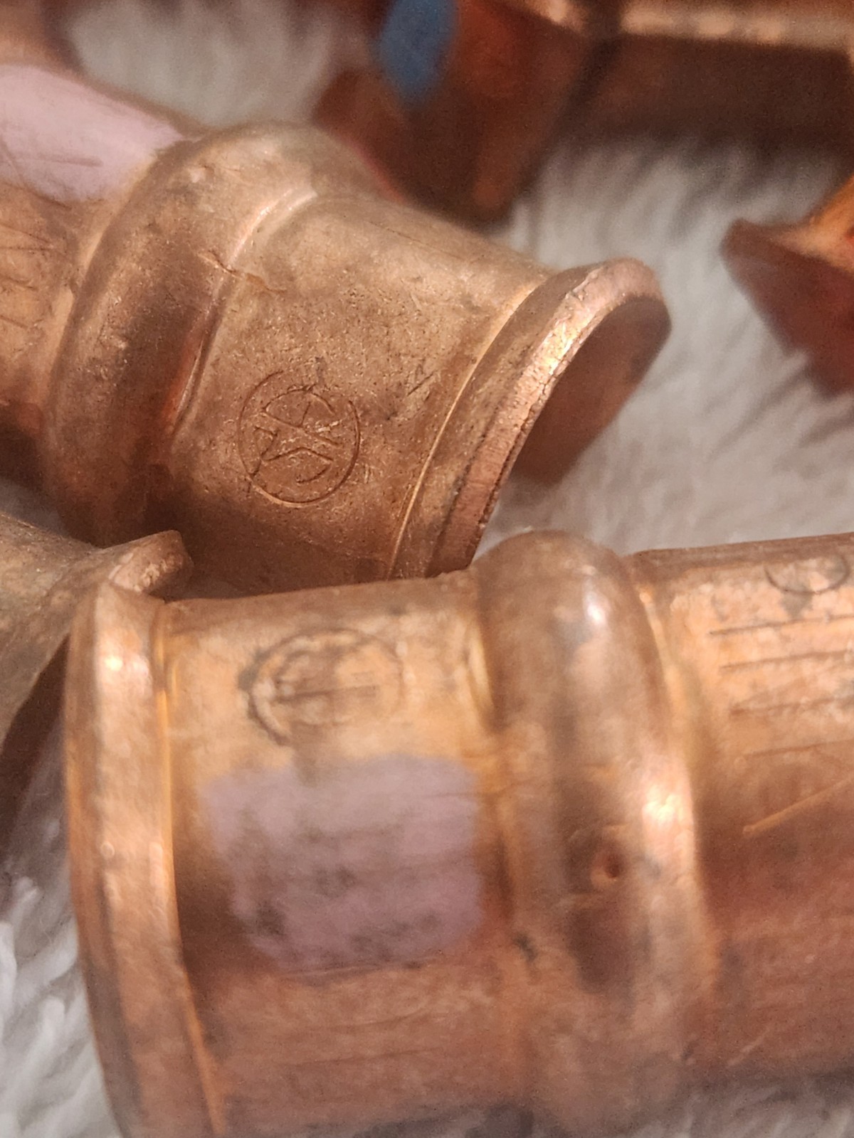 NEW Assortment Thomas & Betts Copper C Tap Connectors PInk Brown Blue Gray