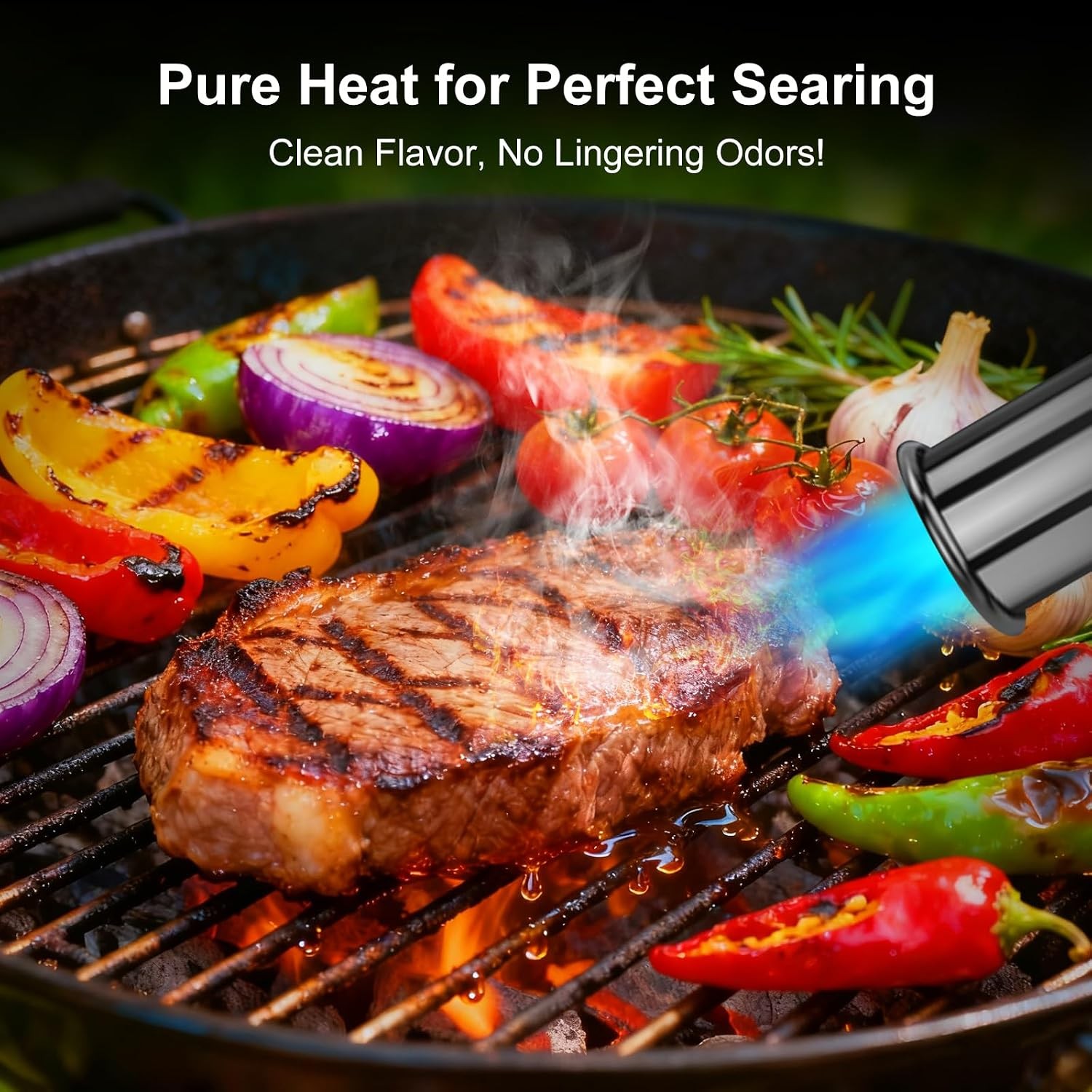 Grill Torch Gun Propane Cooking Torch Flame Thrower Kitchen Torch