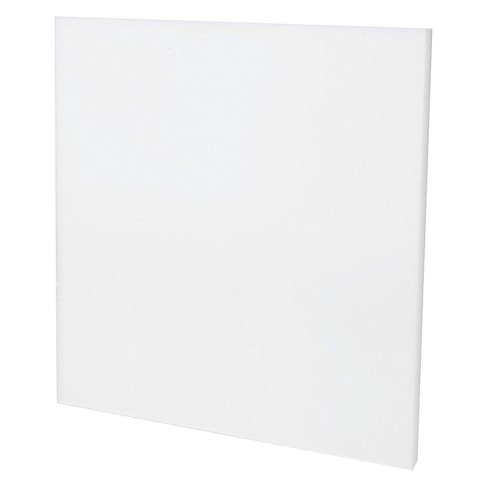 GRAINGER APPROVED 22JM19 PlstcSheet,PP,12″x24″,0.375″T,Whte,Opque 22JM19