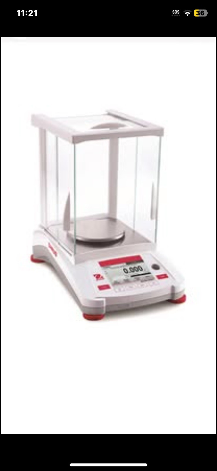 OHAUS AX223N/E Adventurer Precision Balance 220g x 0.001g Lab Scale – EXCELLENT