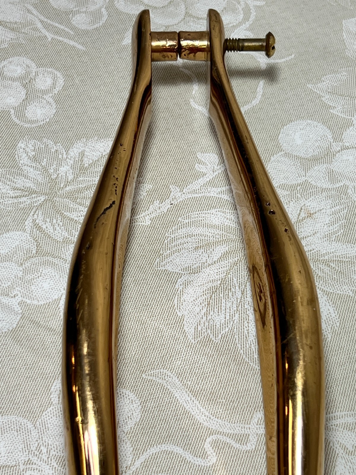 Heavy Door Brass Push Bar Handle – Commercial Grade
