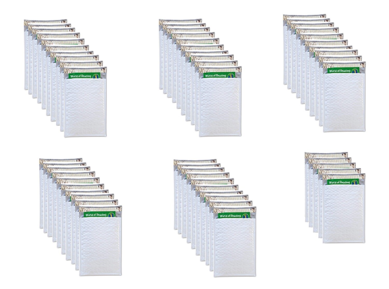Air Jacket Polybags Mailer 7.25 X 11.25 Self Sealing Bubble Select 20 or 55 bags