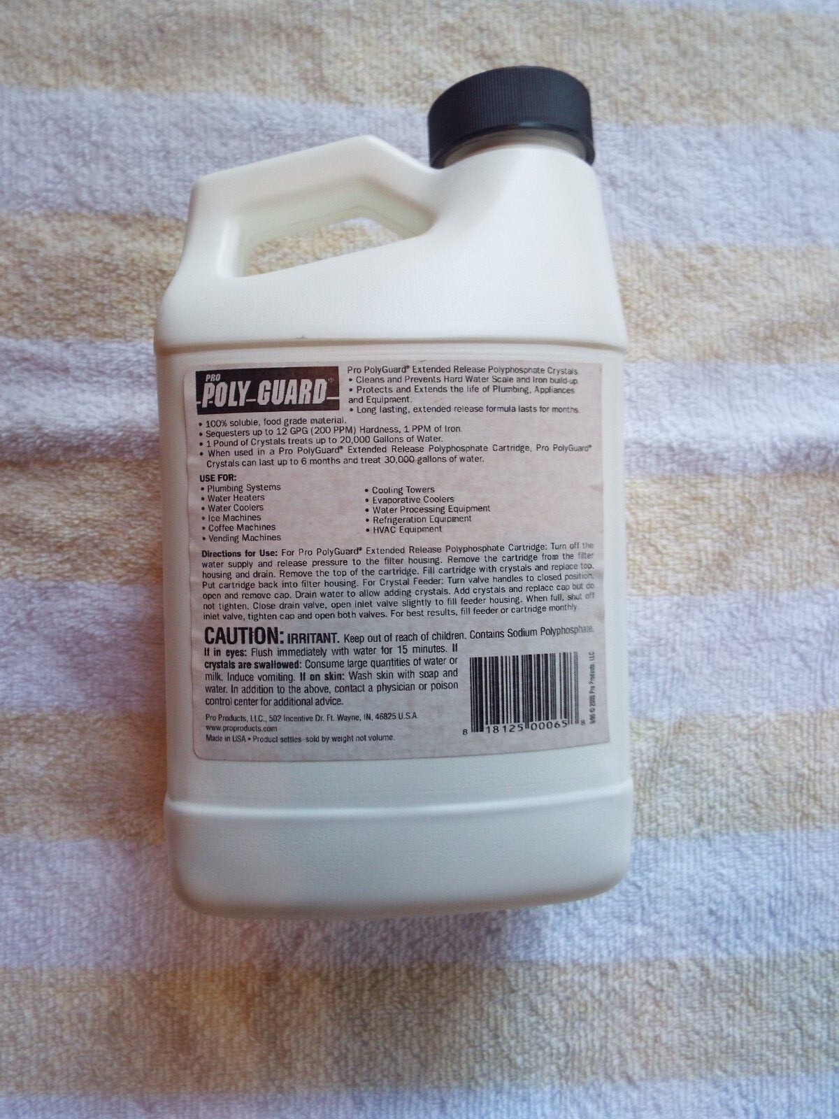 Pro Products GP63N Poly Guard Corrosion Control and Sequestrant Crystal