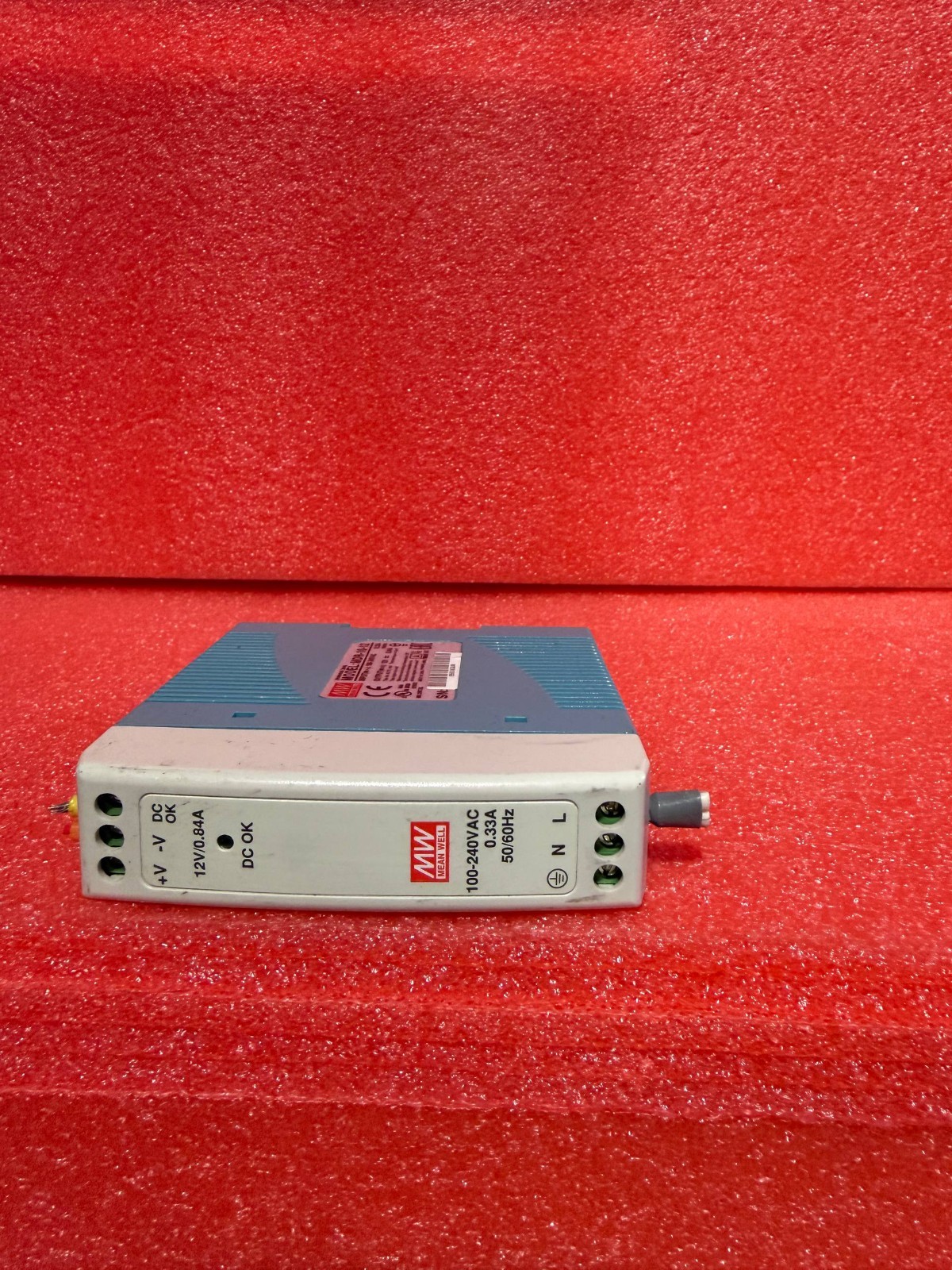 MEAN WELL MDR-10-12 10W 12V 0.84A rail power supply