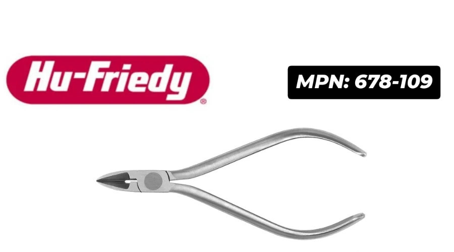 Hu-Friedy Micro Mini Ligature Cutter Orthodontic Pliers 678-109 Lot of 5 pieces
