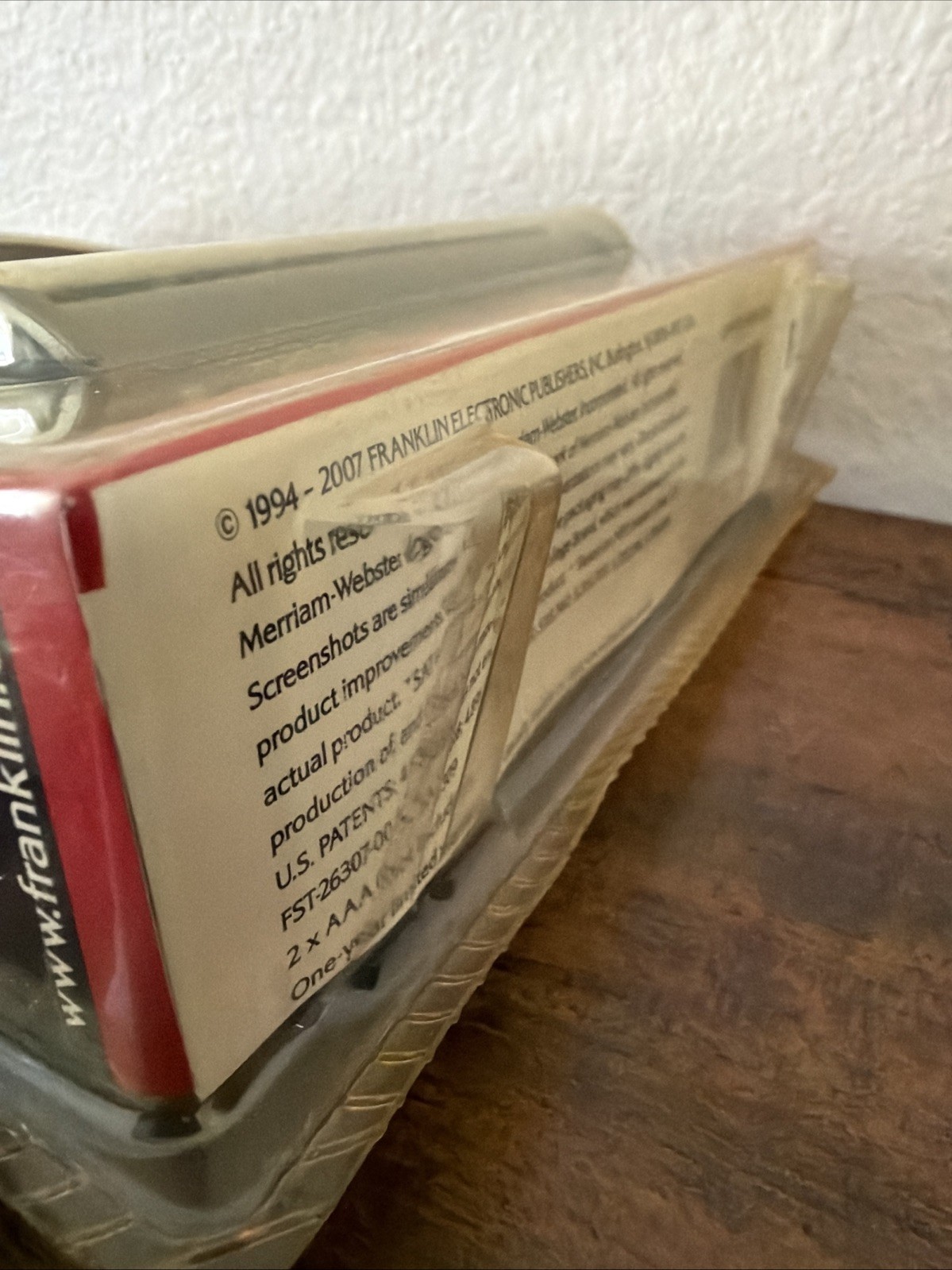 Franklin Spelling Ace Pro & Puzzle Solver SA-309 – Sealed (Listed as Used)