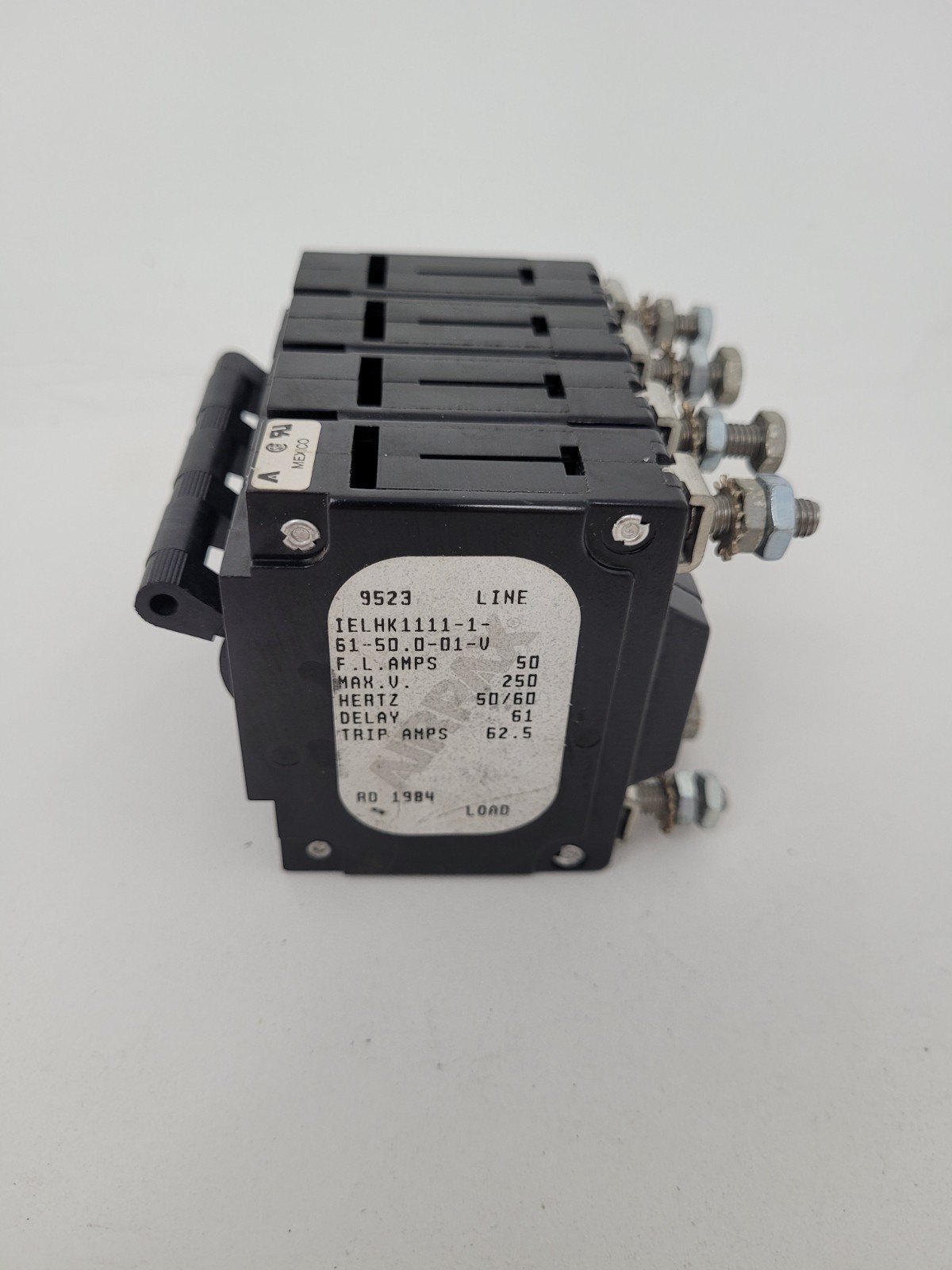 IELHK1111-1-61-50.0-01-V Airpax 250V 50FLA Circuit Breaker – Next Day Option