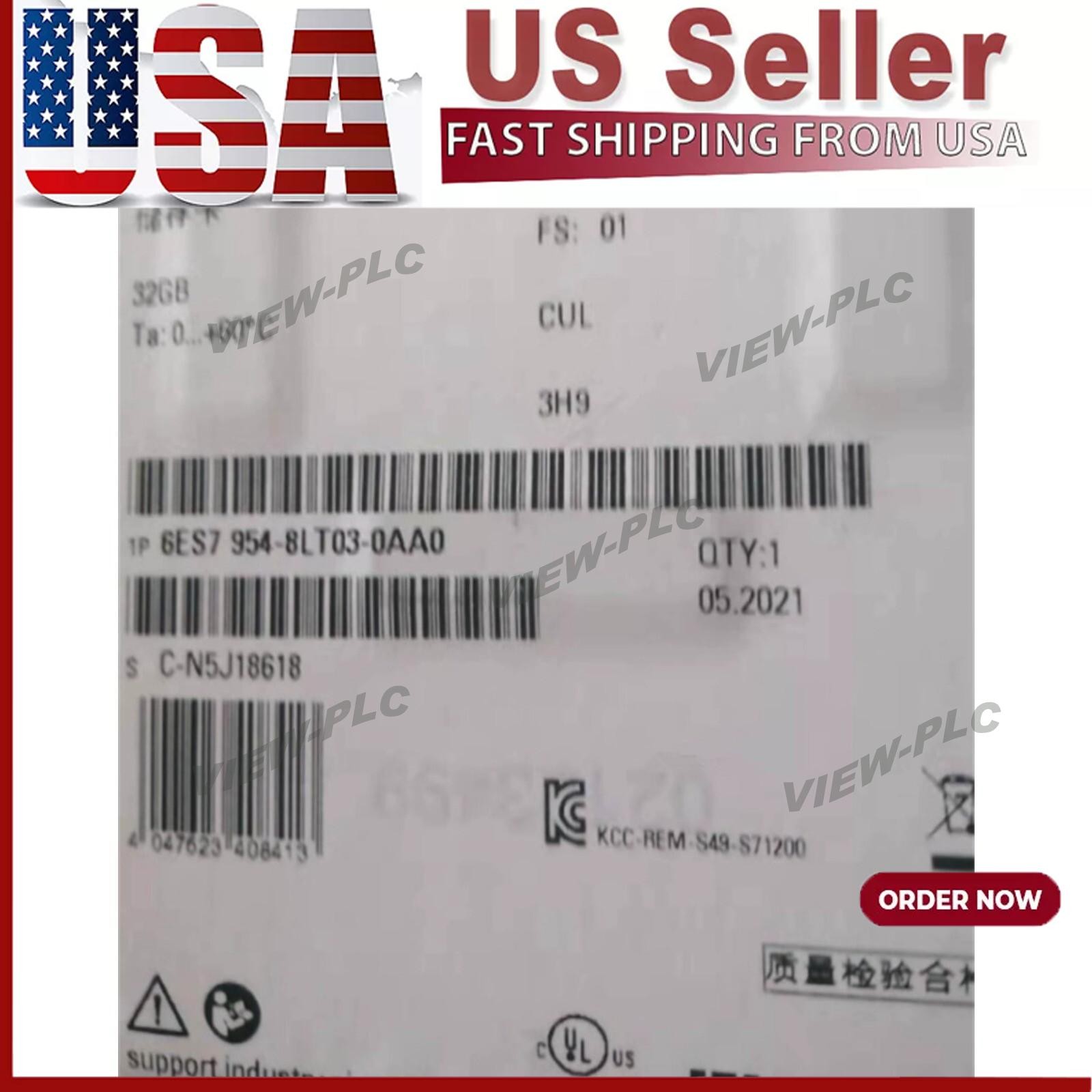New Siemens 6ES7954-8LT03-0AA0 SIMATIC S7 memory cards 6ES7 954-8LT03-0AA0