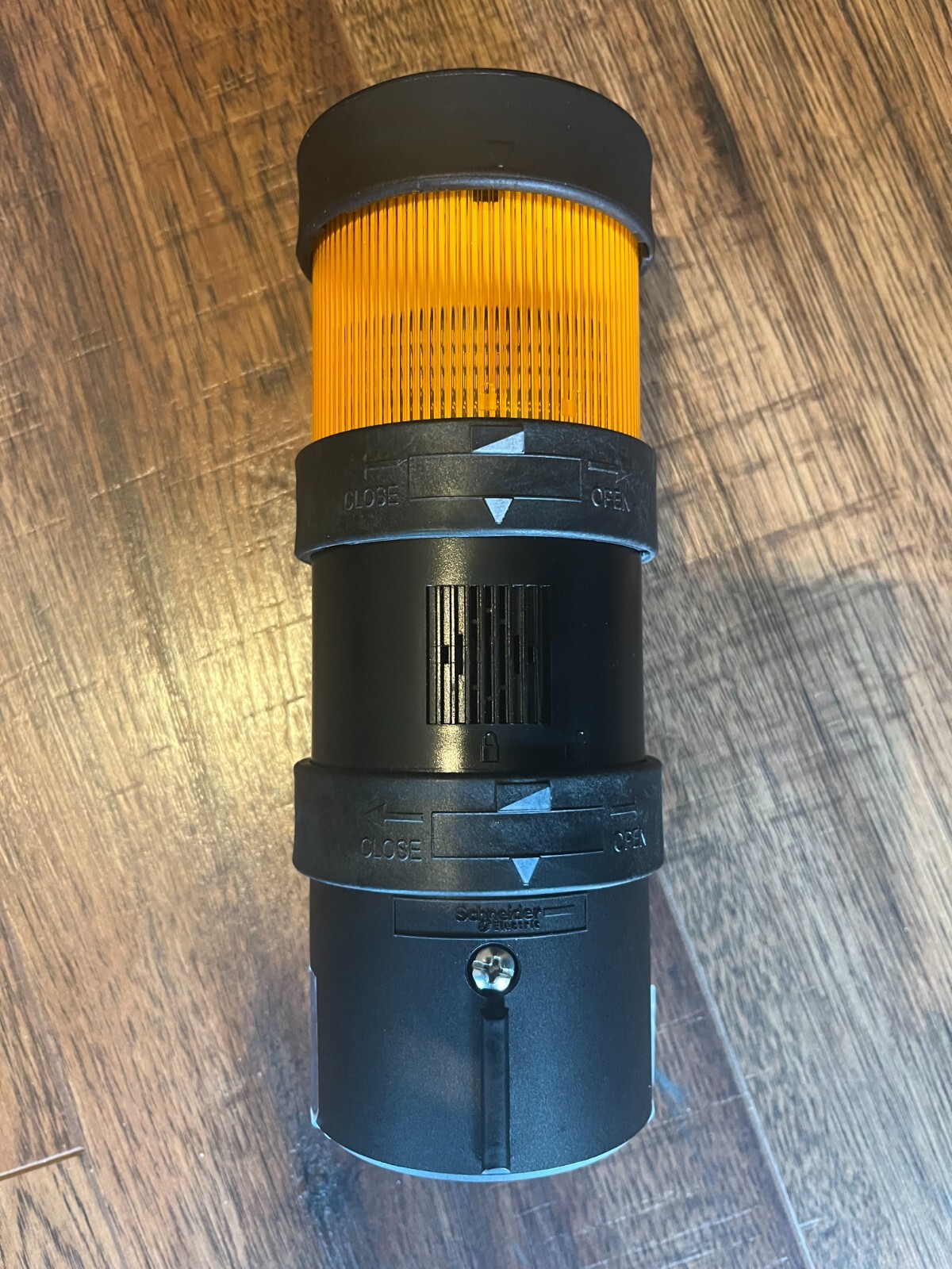 Schneider Electric Harmony XVB Signal Tower, Base & Cap, Orange Light & Horn