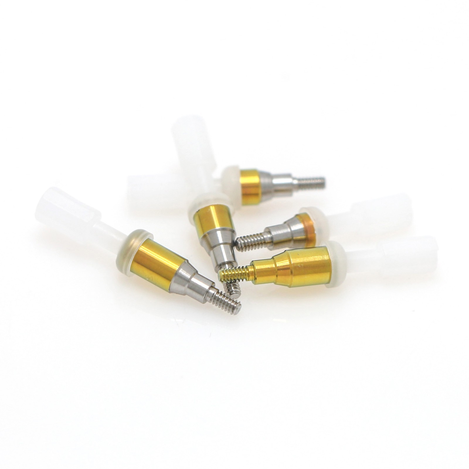Dental Overdenture Locator Ti Abutment For Straumann Bone level Crossfit NC RC