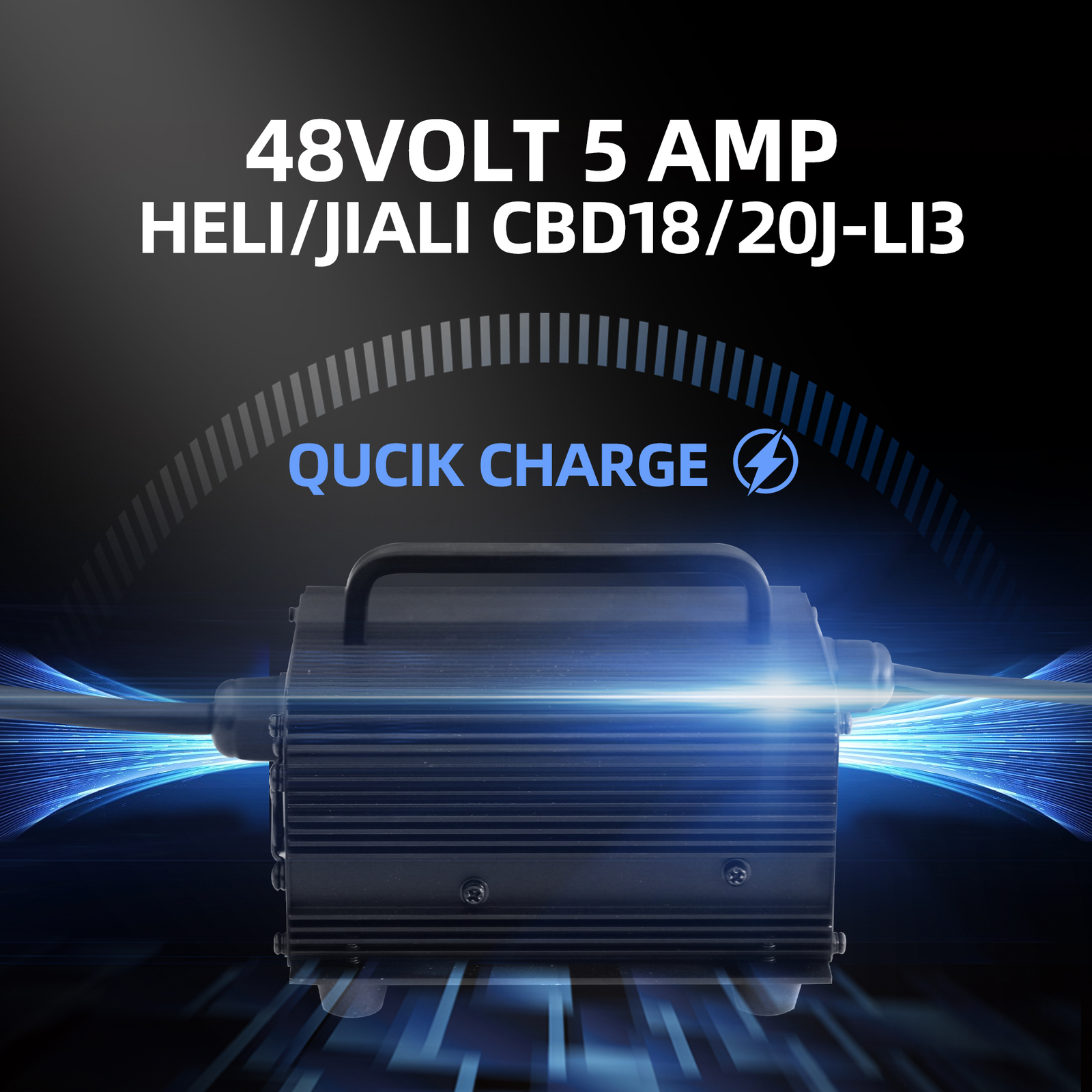 48V 5A Lithium Battery Charger for HELI JIALIFT CBD20J-LI2 Electric Pallet Jack