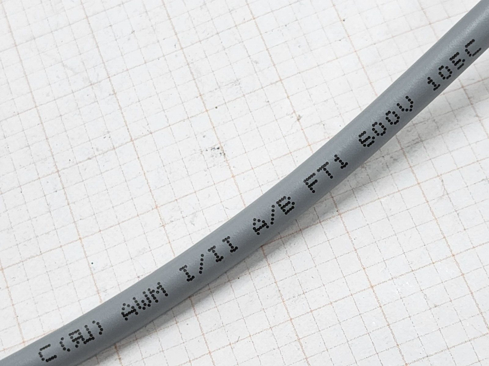 Alpha Wire 79019 16/2C EcoFlex Twist Pair mPPE 600V Control Cable Gray /10ft
