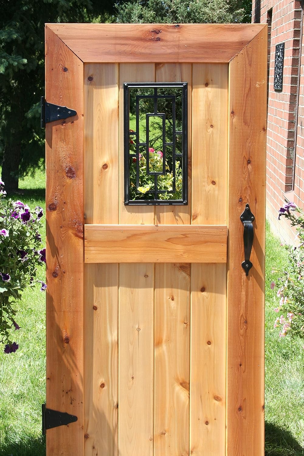 Decorative Insert for Fencing Gates Home Garden – Rectangle 17″