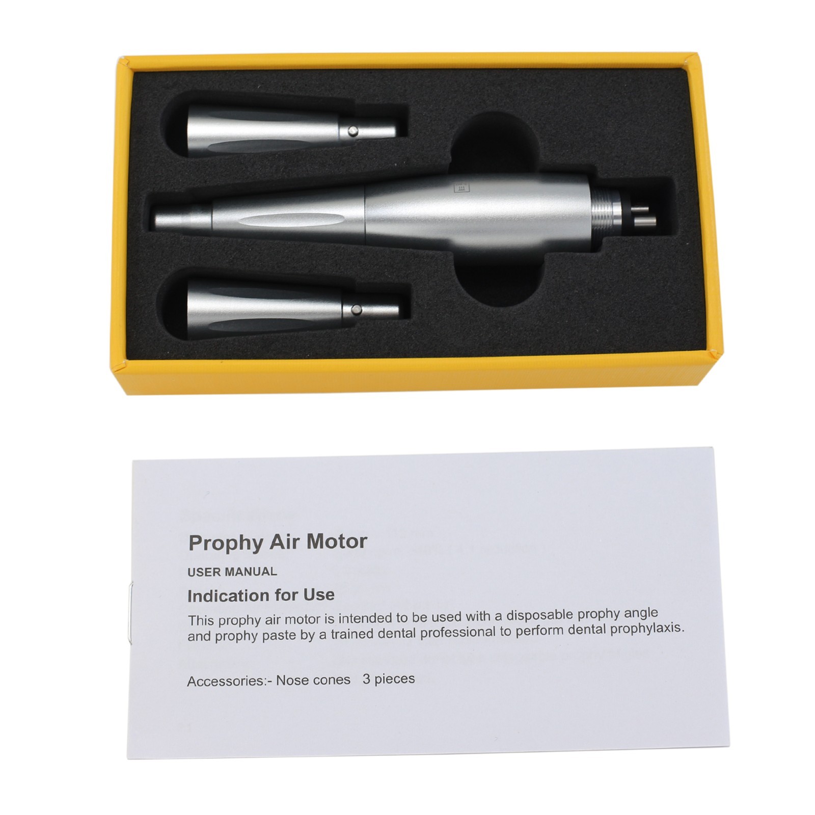 Dental Prophy Hygiene Handpiece 4:1 1:1 Straight Nose Cone Air Motor 4 Hole RDH