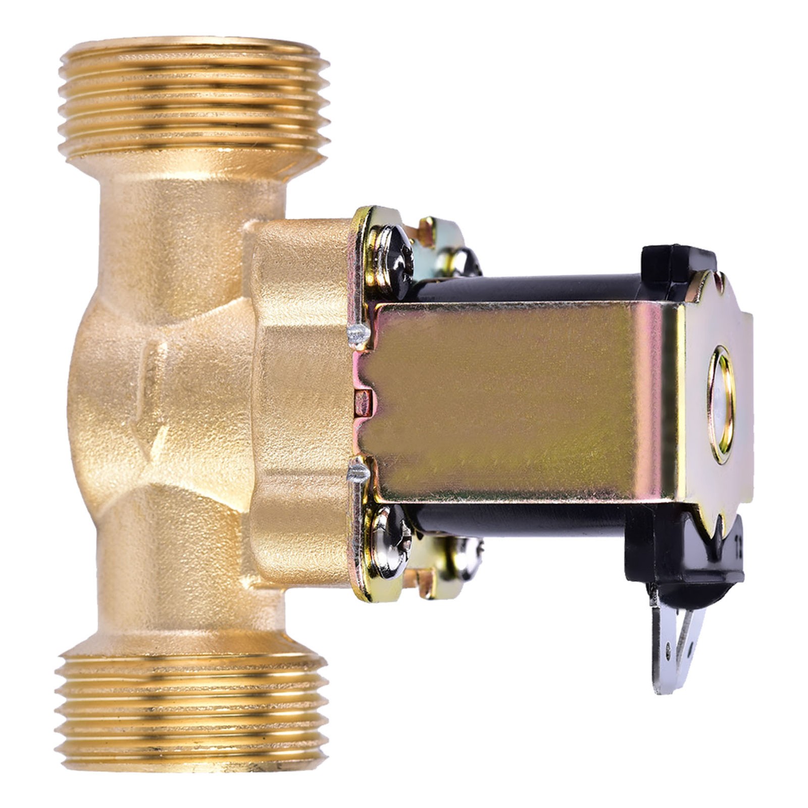 3/4 DC 24V Normally Closed Brass Electric Solenoid Magnetic Valve For Water