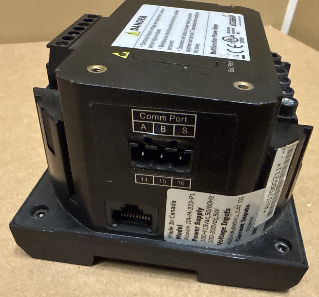 Accuenergy Acuvim IIR-M-333-P1 Power Energy Meter Same As Pictures