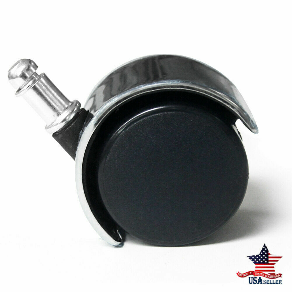 5Pcs Office Chair Caster Wheels Heavy Duty Replacement 2» for Hard Floor