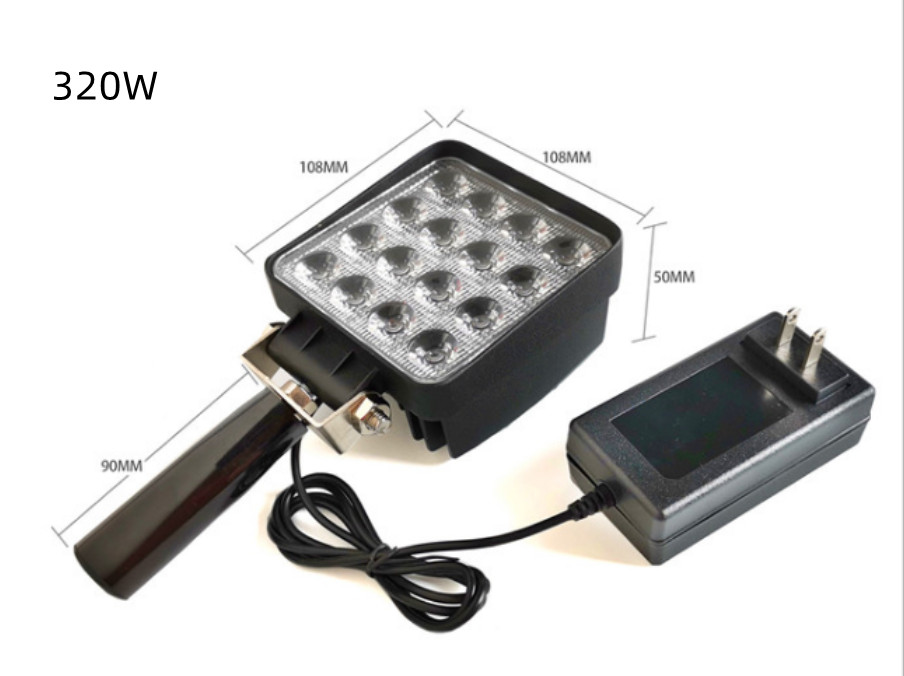 320W lighting Effect 365NM395NM405NM Handheld UV curing lamp light AC90-240V