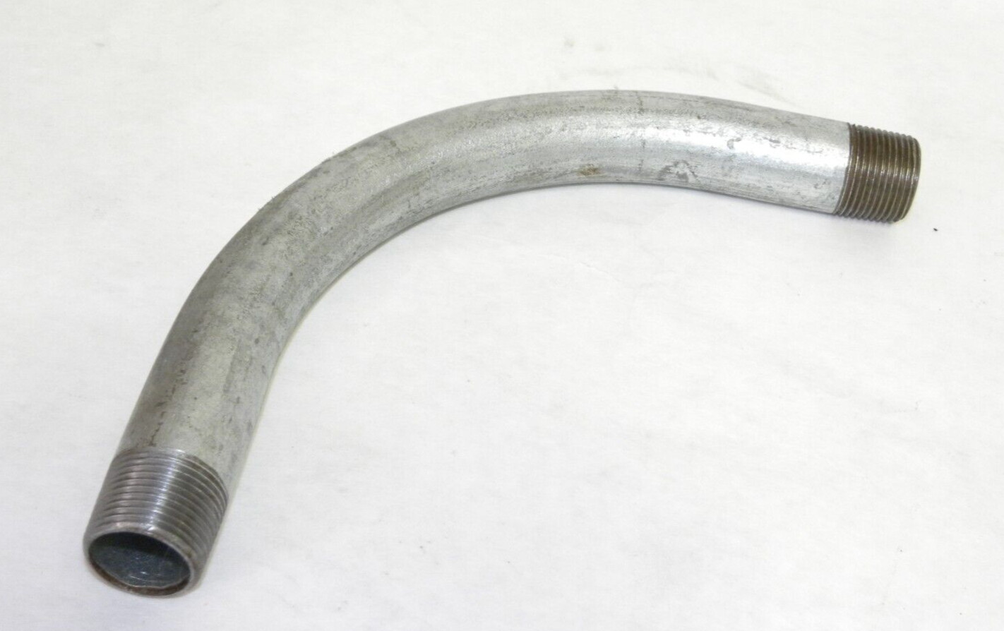 Rigid Metal Conduit RMC Elbow, 90-Degree Sweep, 3/4-In. Threaded, Galvanized