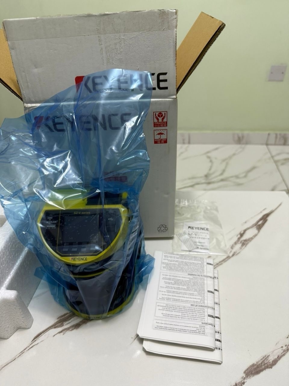 New Keyence Safety Laser Scanner SZ-V32X