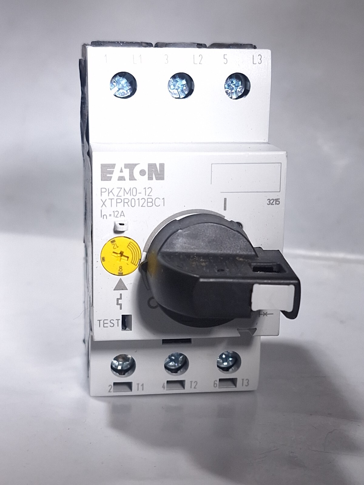 EATON MOELLER XTPR012BC1 MOTOR PROTECTOR MODULE 8-12A PKZM0-12/AK 156397