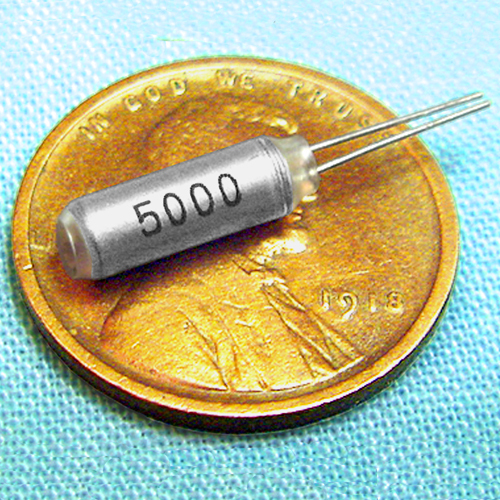 5.000 MHz CRYSTAL (Uses: calibration reference, marker, WWV spotter) USA SELLER