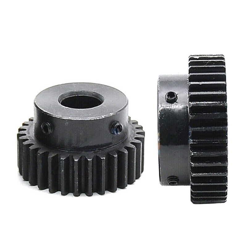 1.5Mod 45# Steel Spur Gears 10-150T Pinion Gear With Step Motor Gear Bore 5-25mm