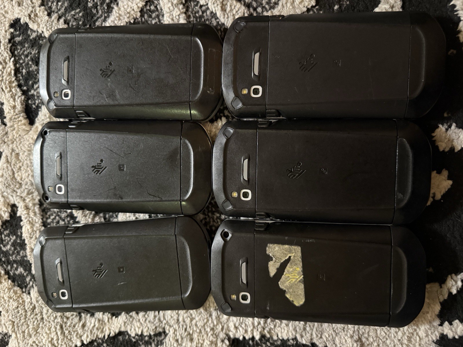 6x Zebra TC56 Enterprise-Grade Mobile Computer TC56CJ-1PAZU4P-25 UNTESTED/AS-IS