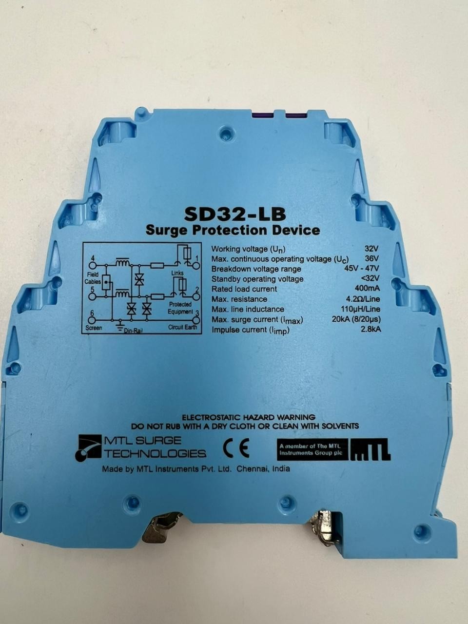 MTL SD32-LB SURGE PROTECTION DEVICE
