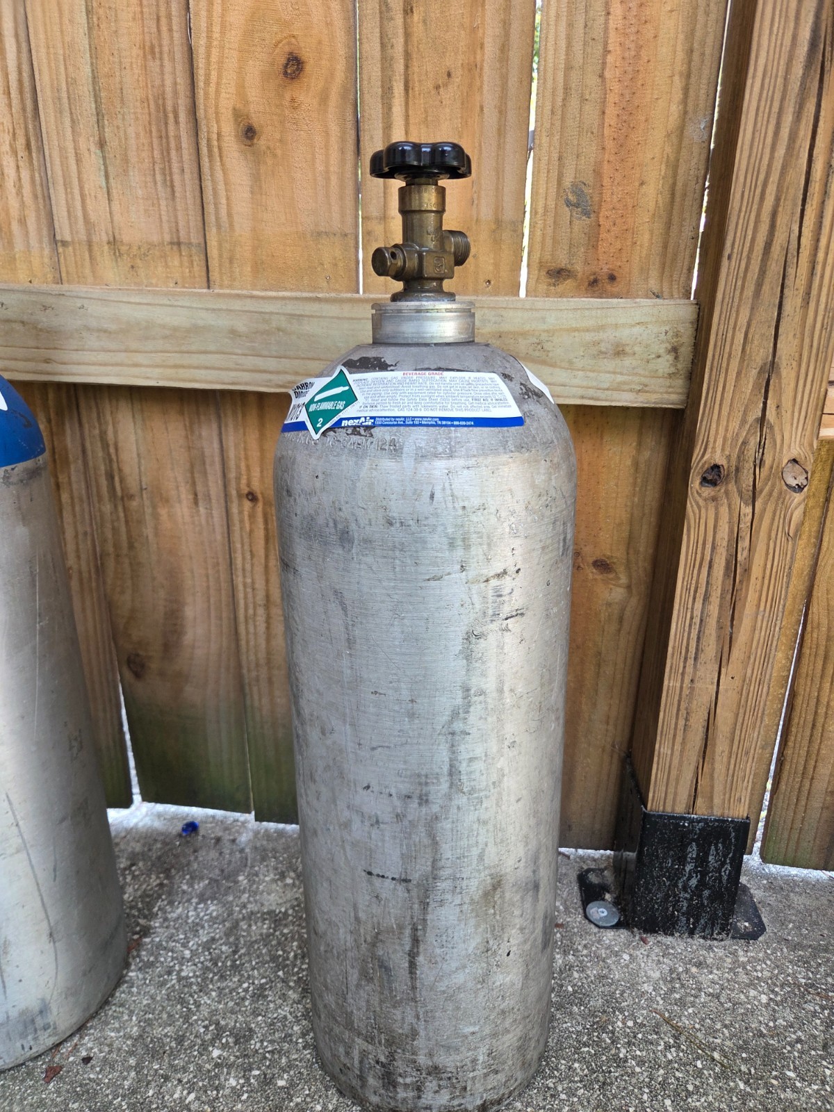 used co2 tank 20 lb empty