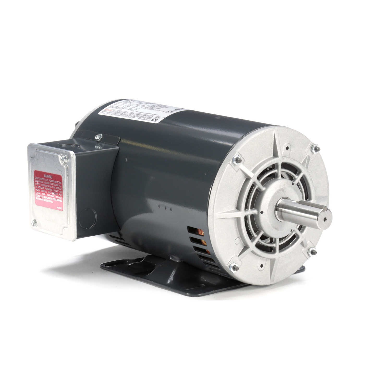Marathon H803 Electric Motor 3 HP 1725 Rpm 3PH 208-230/460 V 56HZ Fr 056T17D5398