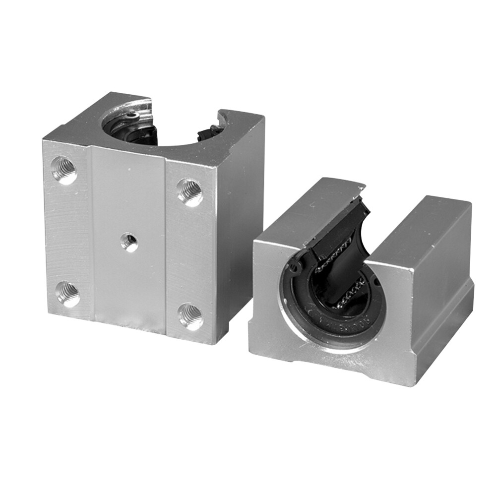SBR12/16/20/25 Linear Rail+4PCS SBR12/16/20/25UU+4PCS Rail Shaft Stop Collar CNC
