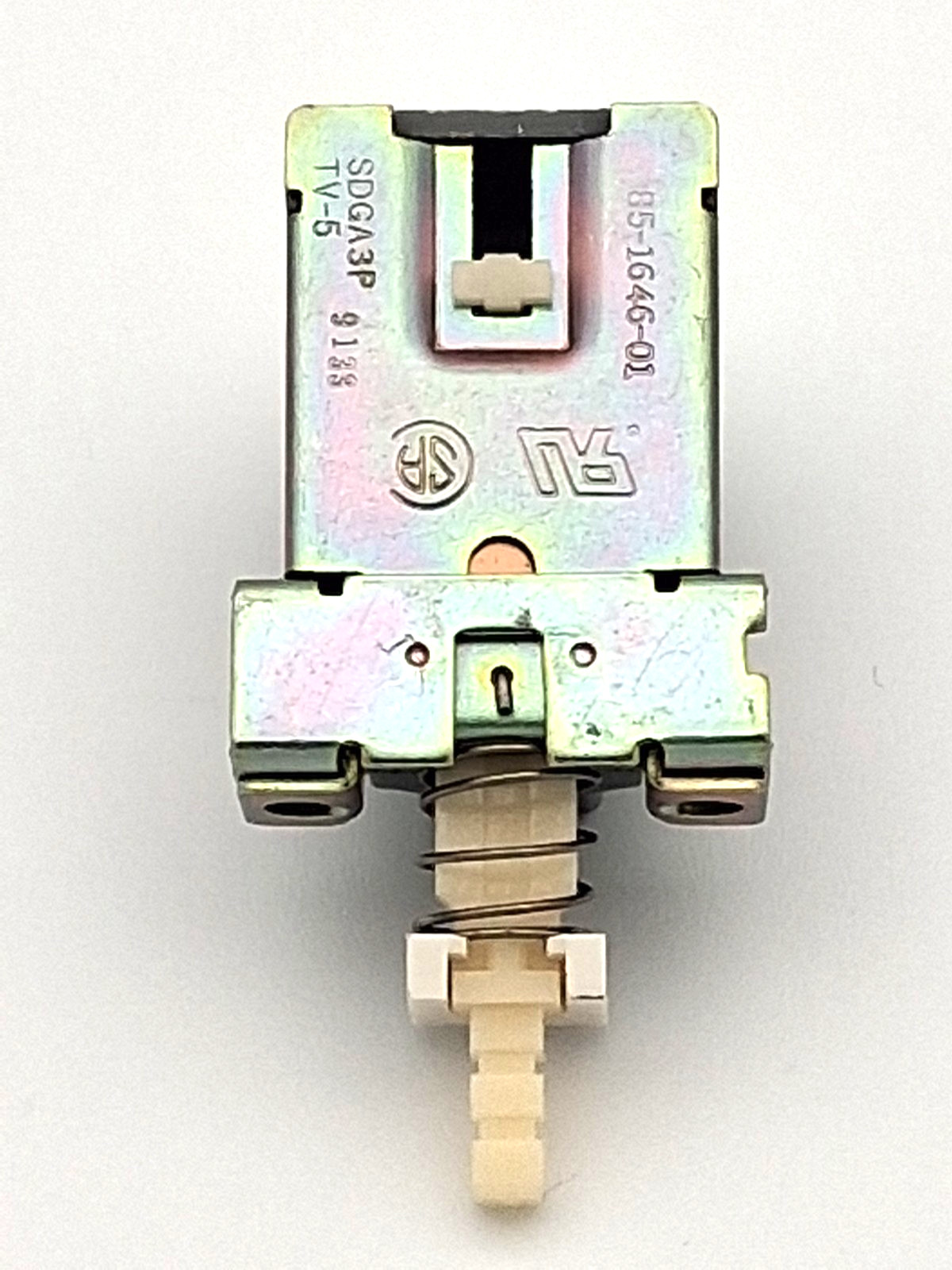 SDGA3P TV-5 Alps Japan 5A 250V Power Push Switch ( Roland 808 etc.. ) NOS