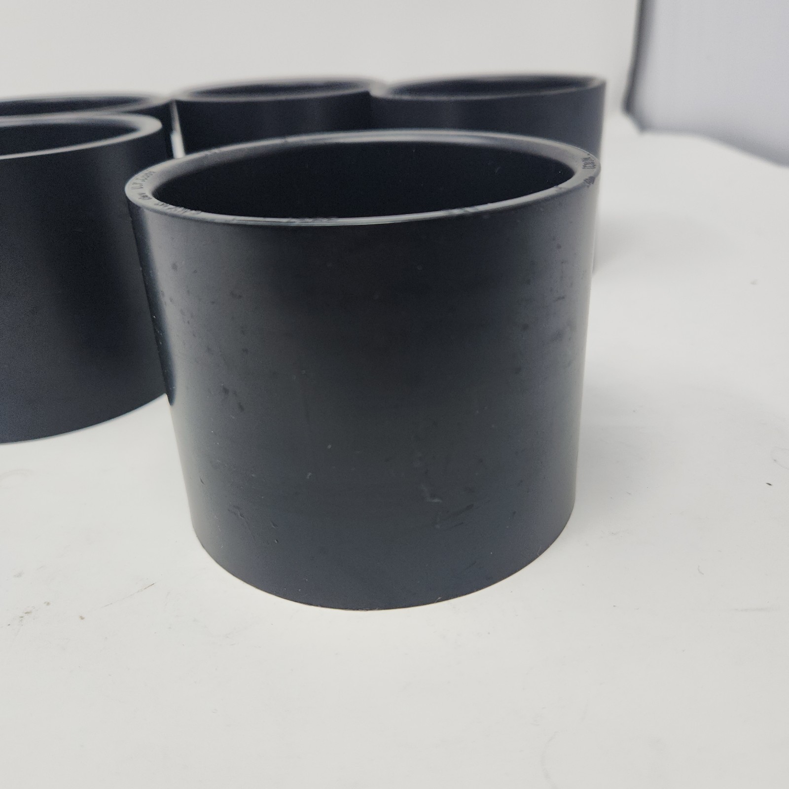 Lot 5 Nibco 3″ Abs 5801 Hub x Hub Coupling With Stop