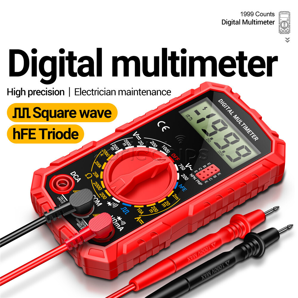 ANENG SZ308 Mini Digital Multimeter AC DC Voltage Current Resistance Meter 1999