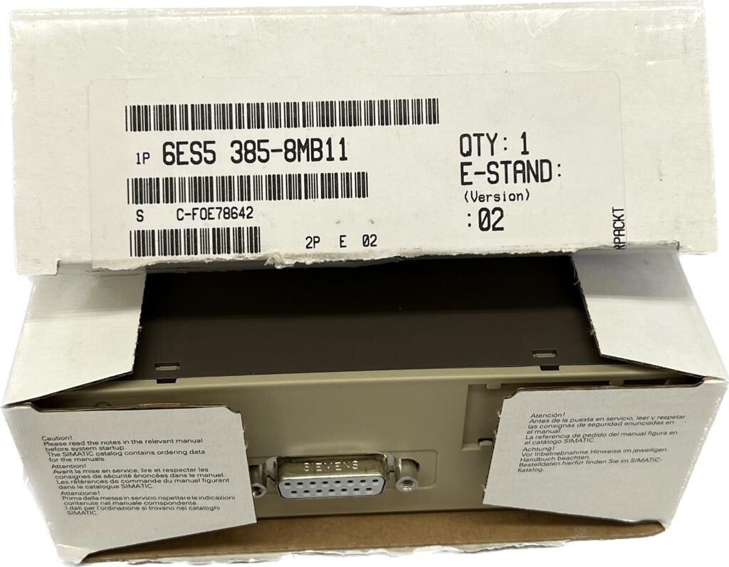 Siemens Simatic S5 100U Counter Module 6ES5385-8MB11 E:02